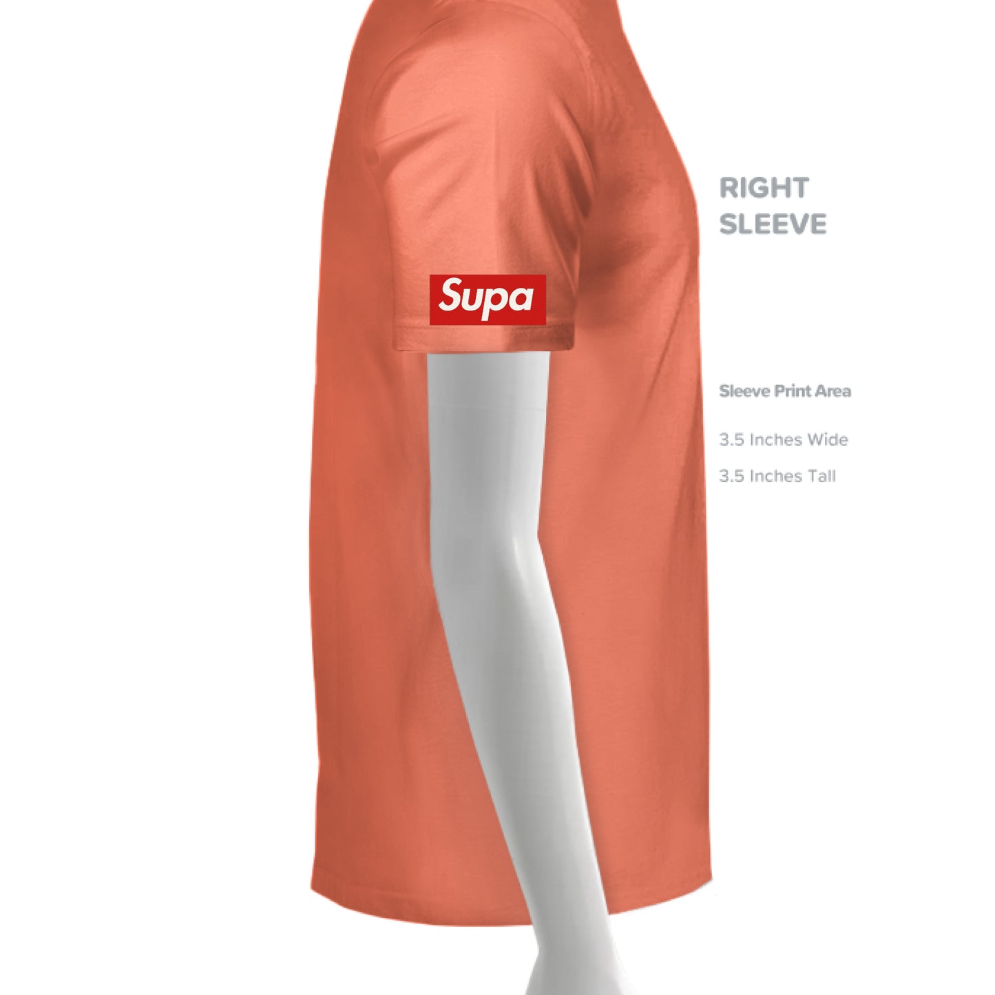 NEON RED ORANGE - SLEEVE_RIGHT