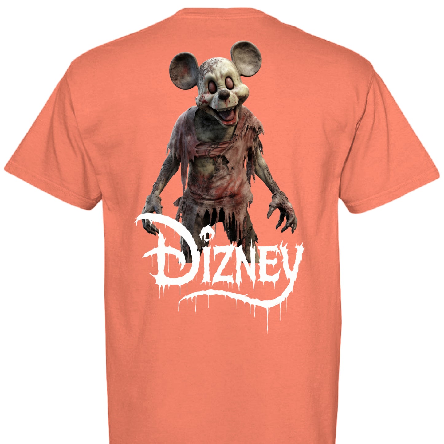 NEON RED ORANGE - BACK