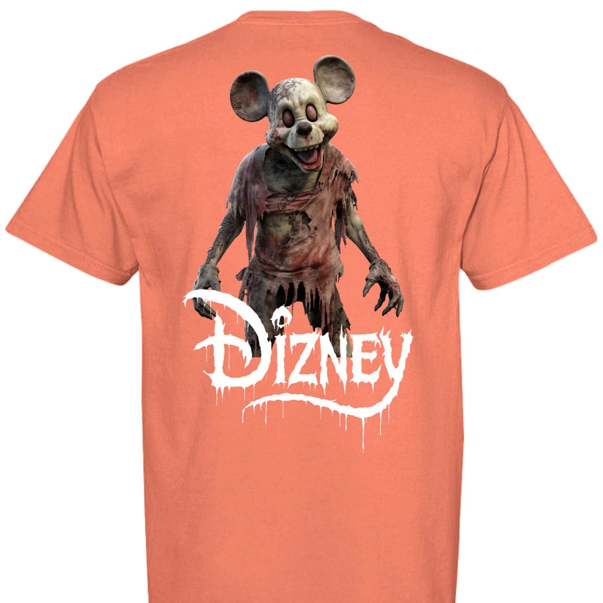 NEON RED ORANGE - BACK