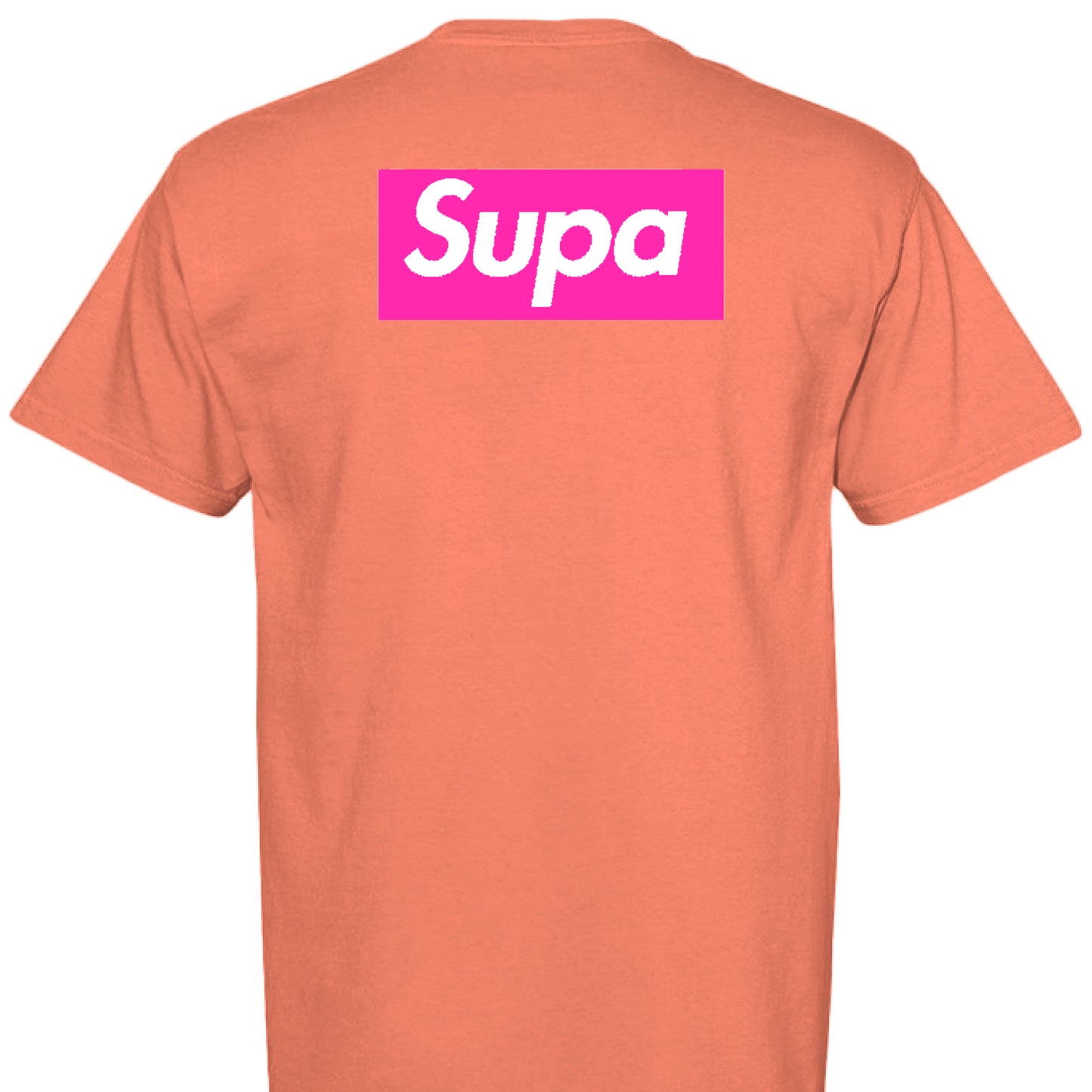 NEON RED ORANGE - BACK