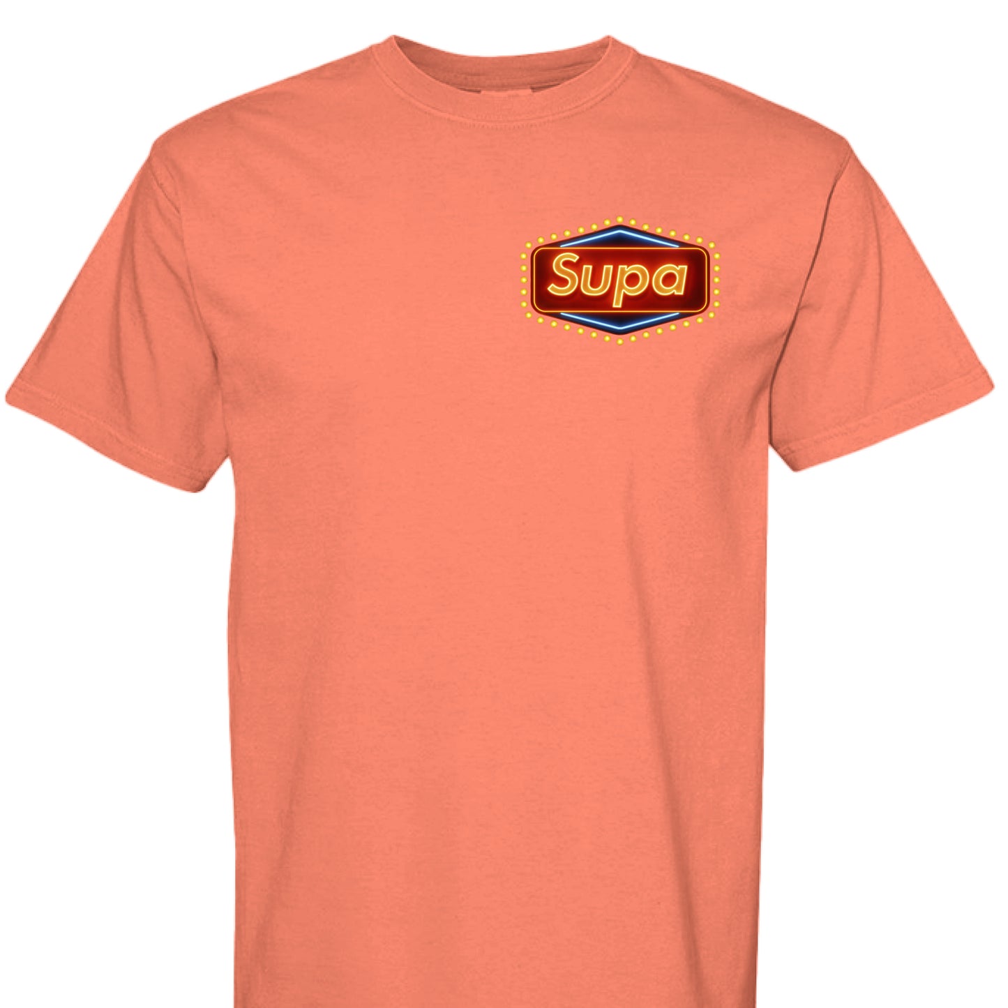 NEON RED ORANGE - FRONT