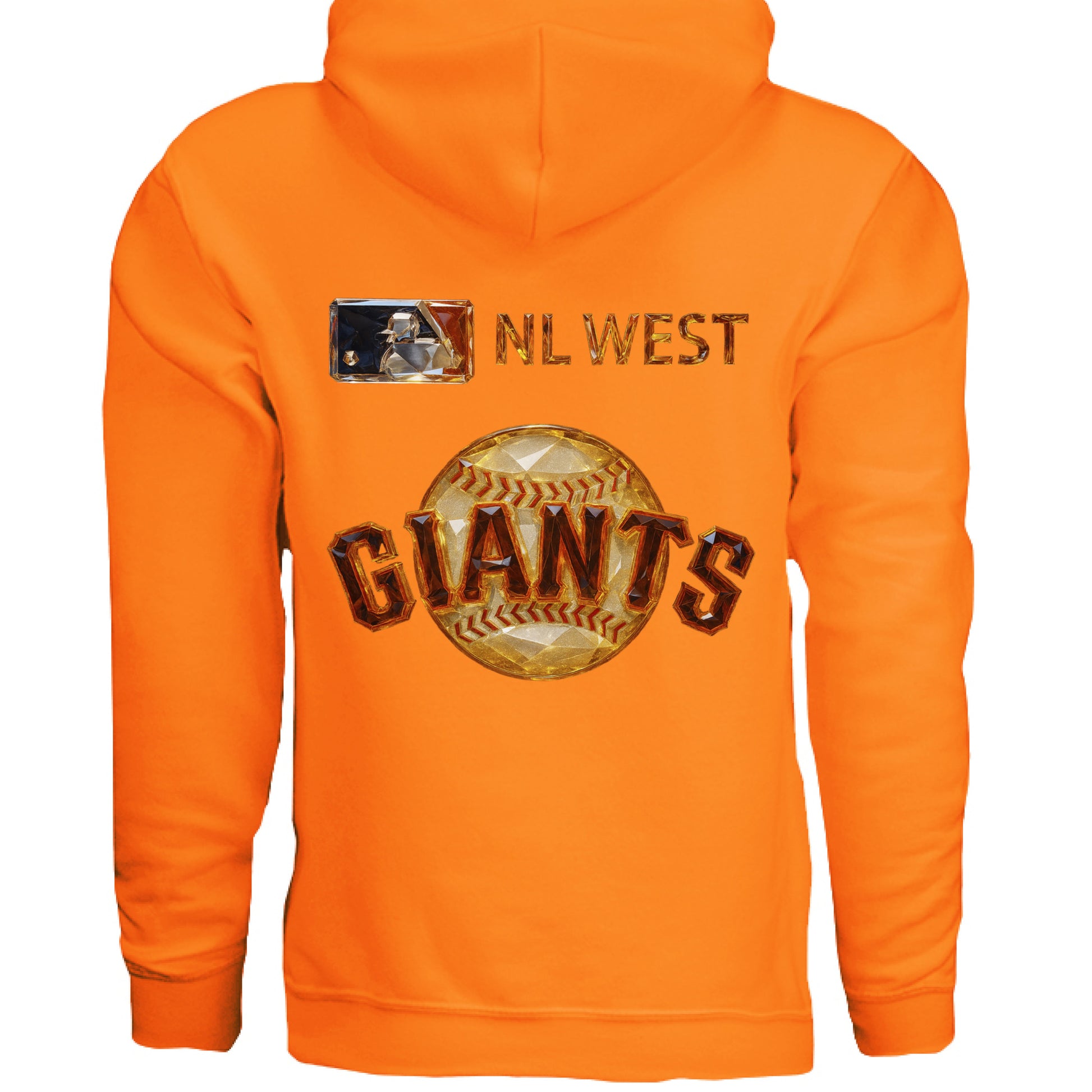 SAFETY ORANGE - BACK