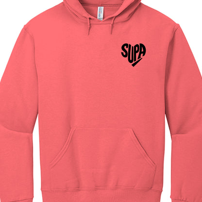 Retro Heather Coral - FRONT