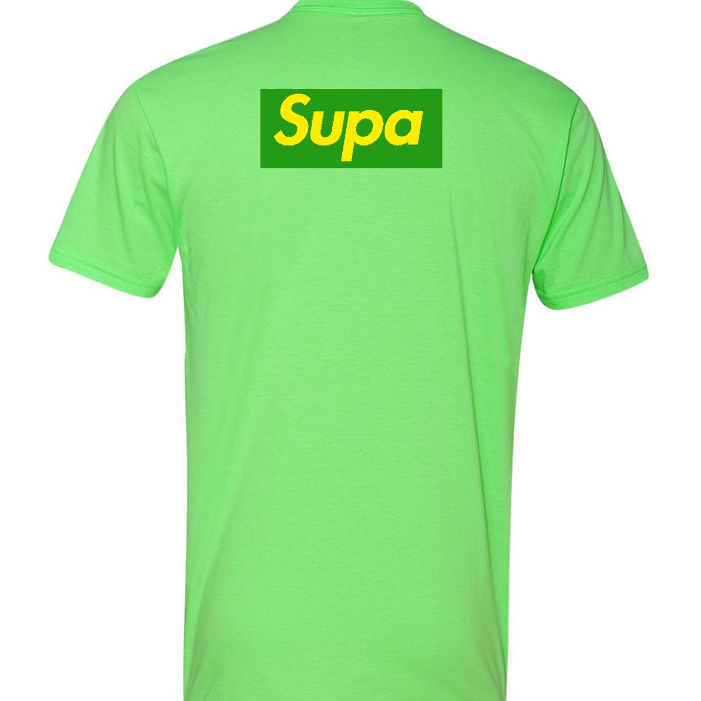 Neon Heather Green - BACK