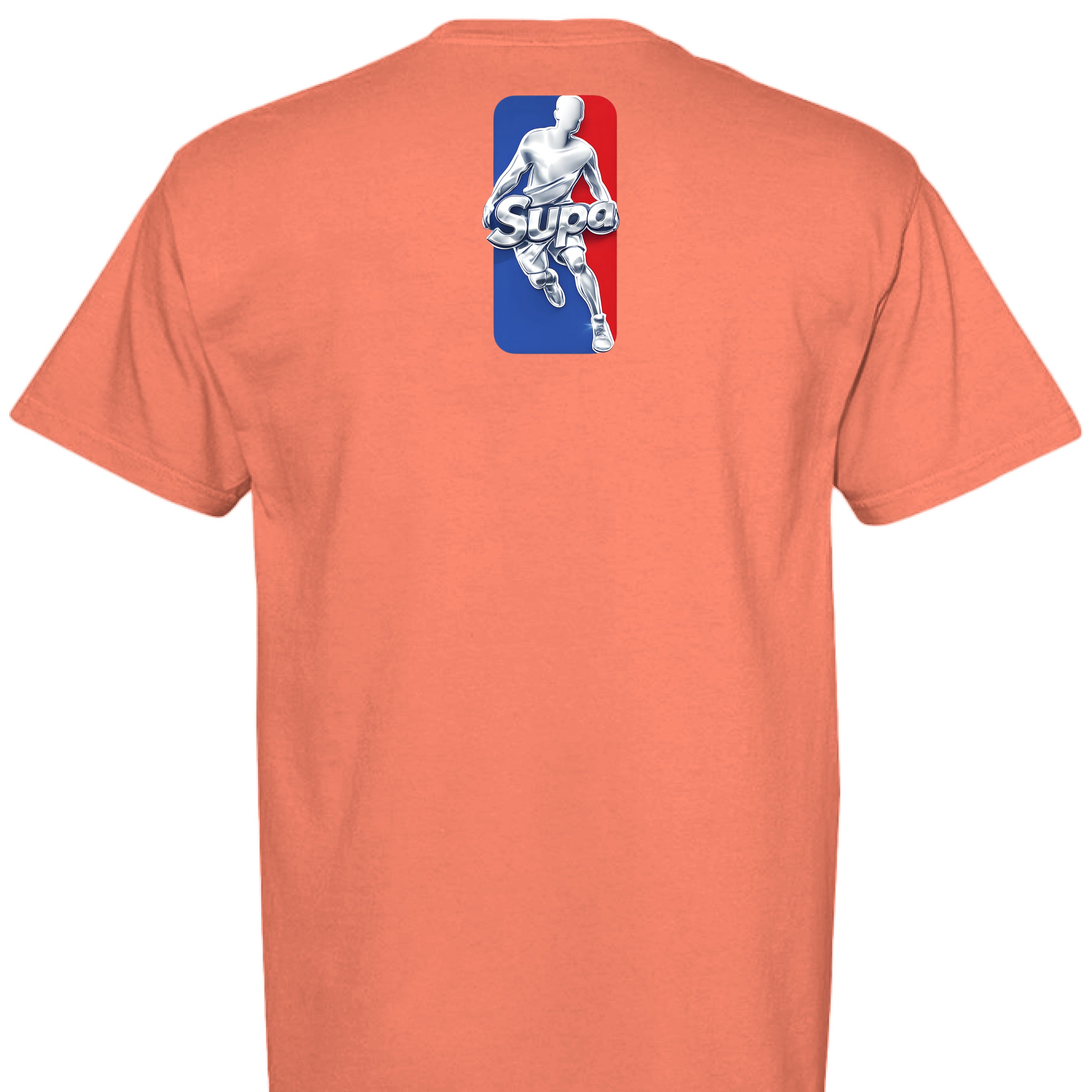 NEON RED ORANGE - BACK